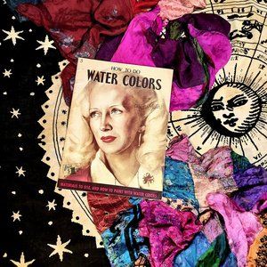 Vintage How To Do Water Colors Art Book Published By Water T. Foster